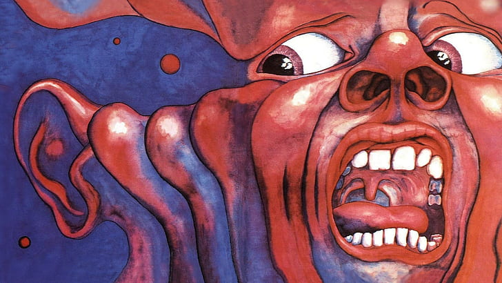 copertine degli album, musica, King Crimson, Sfondo HD