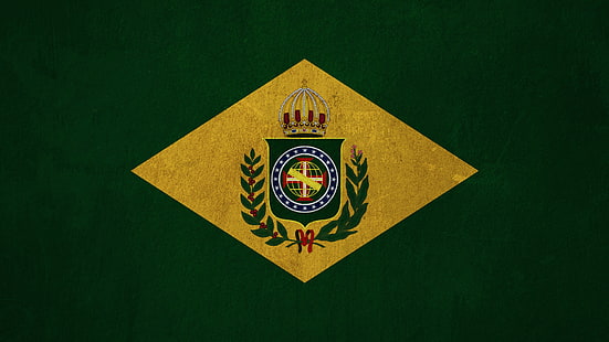 Brezilya, bayrak, HD masaüstü duvar kağıdı HD wallpaper