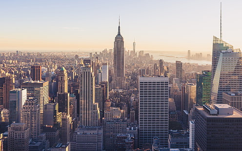 New York City Skyline 5K, City, York, Skyline, New, วอลล์เปเปอร์ HD HD wallpaper