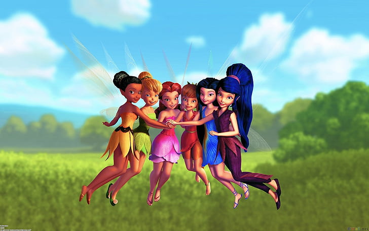Disney Movie Tinkerbell, background, princesses, HD wallpaper