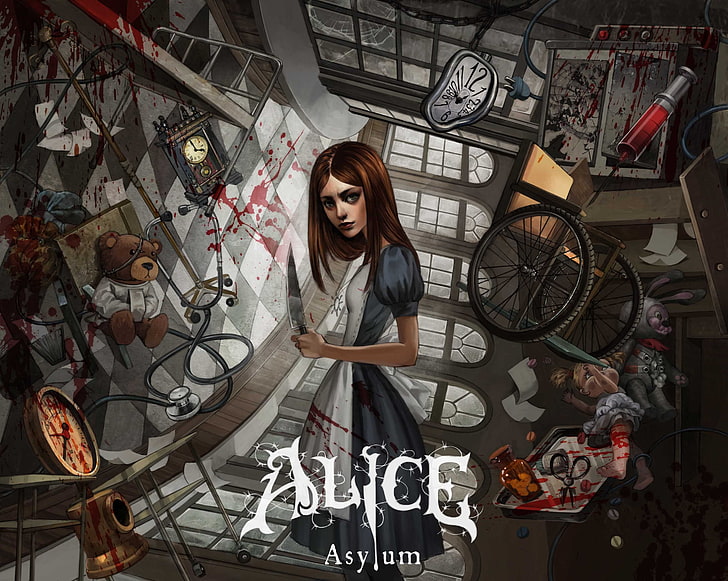 alice, Alice: Madness Returns, American McGees Alice, video games, HD wallpaper