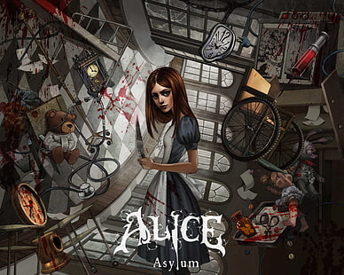 Алиса, Алиса: Безумие возвращается, американская МакГис Алиса, видеоигры, HD обои HD wallpaper