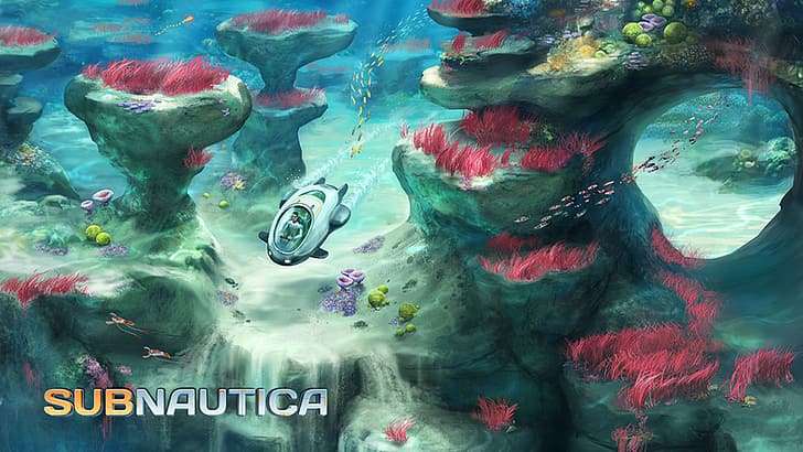 Subnautica, video game, Wallpaper HD | Wallpaperbetter
