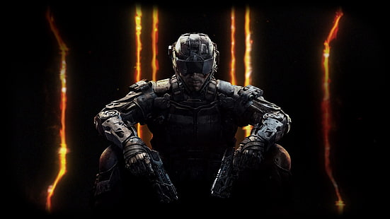 Black Ops Schutzhülle, Call of Duty, Black Ops 3, Activision Publishing, HD-Hintergrundbild HD wallpaper