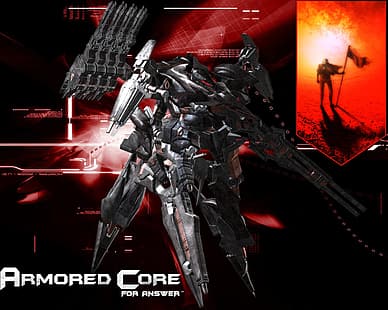 Armored Core, мех, робот, HD обои HD wallpaper