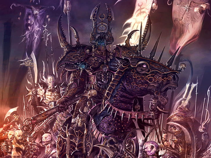 2000x1500 px, fantasy Art, Warhammer 40, HD wallpaper