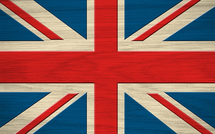 Текстурированный флаг Англии, флаг Великобритании, флаг Англии, HD обои