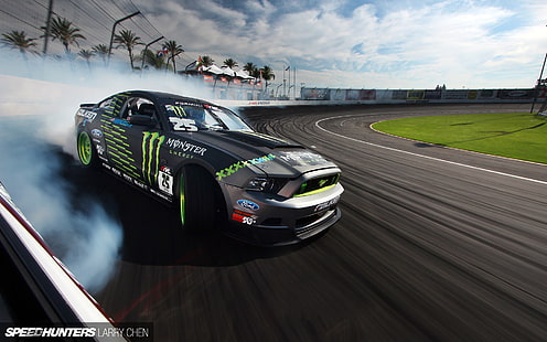 Ford Mustang Drift Smoke HD, Autos, Ford, Rauch, Mustang, Drift, HD-Hintergrundbild HD wallpaper
