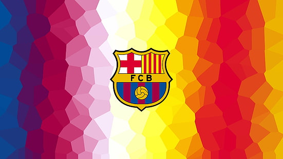Soccer, FC Barcelona, Logo, HD wallpaper HD wallpaper