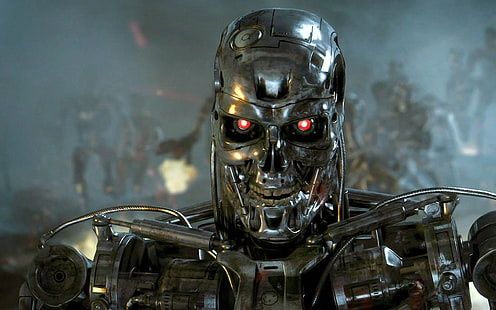 aktion, cyborg, film, film, roboter, sci fi, terminator, HD-Hintergrundbild HD wallpaper