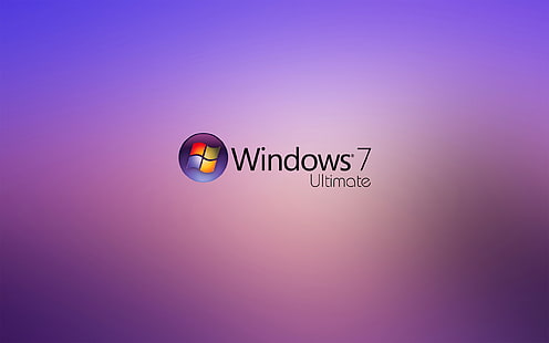 Microsoft Windows 7 Ultimate Wallpaper, Windows 7, Sieben, Hi-Tech, Ultimate, HD-Hintergrundbild HD wallpaper