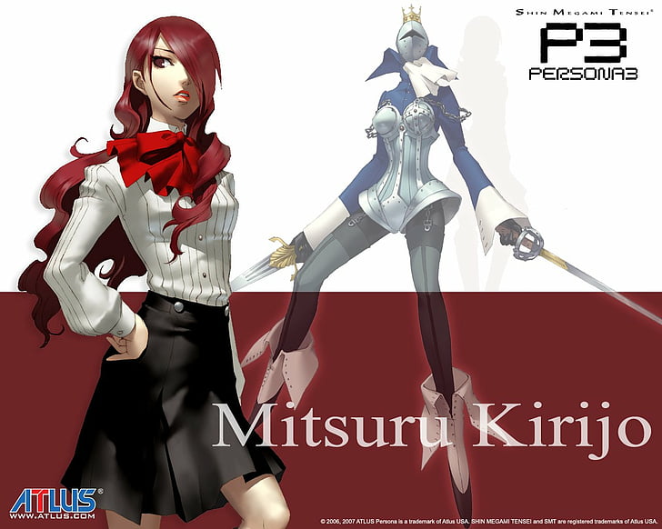 Persona, Persona 3, Mitsuru Kirijo, วอลล์เปเปอร์ HD