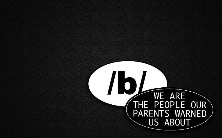 teks putih dengan latar belakang hitam, 4chan, minimalis, kutipan, tipografi, Wallpaper HD