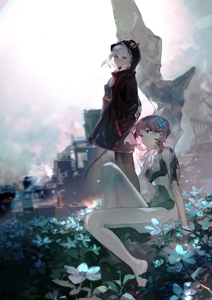 Anime, Anime Mädchen, Saclia, Cytus, HD-Hintergrundbild, Handy-Hintergrundbild