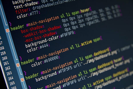 Код, кодиране, цветни кодове, компютър, компютърен екран, CSS, HTML, знания, логика, минимизиран, пиксели, програмиране, език за програмиране, подчертаване на синтаксиса, HD тапет HD wallpaper