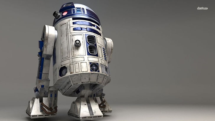 Star Wars R2-D2 illustration, Star Wars, Droid, R2-D2, HD tapet
