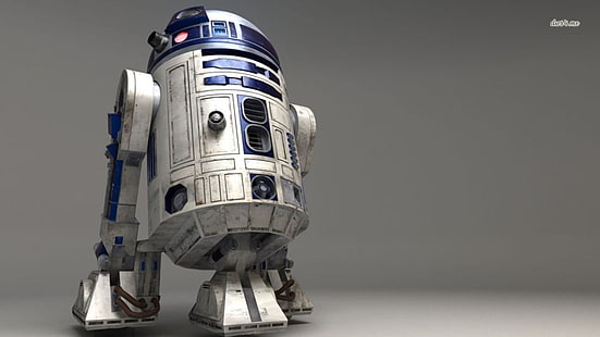 Star Wars R2-D2 illustration, Star Wars, Droid, R2-D2, HD tapet HD wallpaper