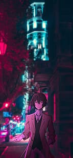 Dazai, Dazai Osamu, Anime-Jungs, Anime, Fankunst, HD-Hintergrundbild HD wallpaper