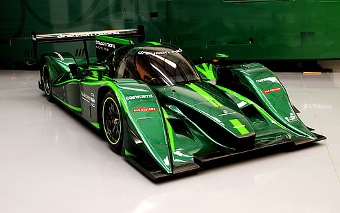Sportwagen, Drayson Racing B12 / 69, Elektroautos, grün, schnellste Elektroautos, HD-Hintergrundbild HD wallpaper