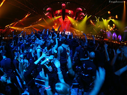 ステージコンサート、コンサート、音楽、人々、 HDデスクトップの壁紙 HD wallpaper