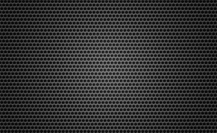 Black Background Metal Hole, Aero, Black, black background, hole, minimalism, texture, metal, HD wallpaper