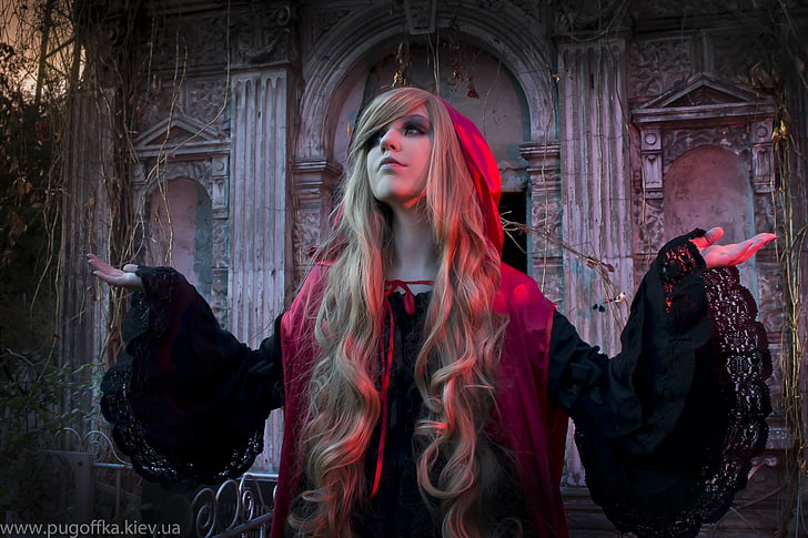 dunkel, tussi, goth, goth loli, gothic, stil, HD-Hintergrundbild