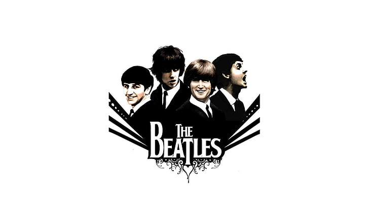 The Beatles tapet, musik, The Beatles, Rock, Beatles, Legend, bra, George Harrison, John Lennon, fyra, Paul McCartney, Ringo Starr, Rock-n-Roll, Classic Rock, HD tapet