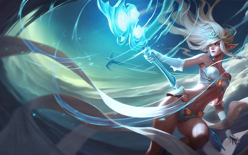 League of Legends mage character, League of Legends, Janna (League of Legends), HD wallpaper HD wallpaper