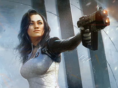 Mass Effect, Mass Effect 2, Miranda Lawson, HD papel de parede HD wallpaper