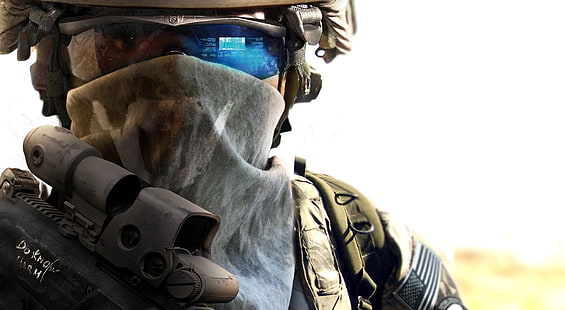 Ghost Recon Future Soldier HD обои, костюм солдата, игры, Ghost Recon, видеоигры, призрак Тома Клэнси, разведчик, будущий солдат, призрак Тома Клэнси, разведчик будущего солдата, Том Клэнси, HD обои HD wallpaper