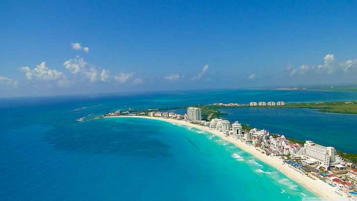 Cancun, natur, naturlig, 2560x1440, 4k bilder, HD tapet