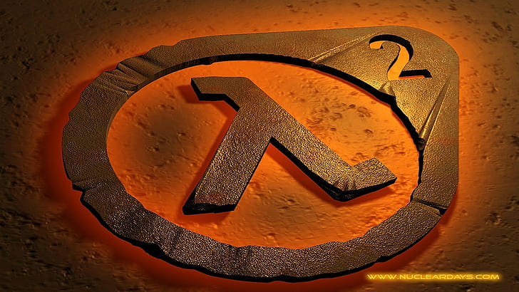 logo di Half Life 2 videogiochi, Sfondo HD