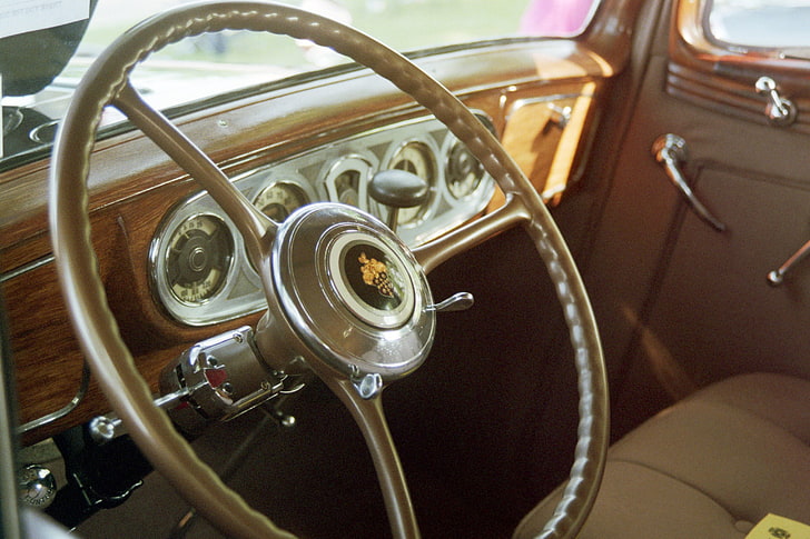 car, vintage, HD wallpaper