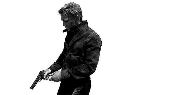 jaket pria, Daniel Craig, James Bond, film, aktor, pria, Wallpaper HD HD wallpaper