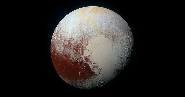 Pluton, przestrzeń, planeta, Tapety HD