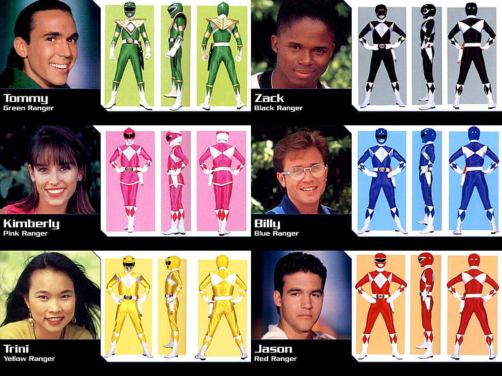 Güçlü Morphin Power Rangers, Power Rangers, HD masaüstü duvar kağıdı