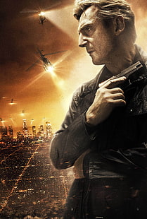 Diambil 3, Promo, poster film, Liam Neeson, aktor, Wallpaper HD HD wallpaper