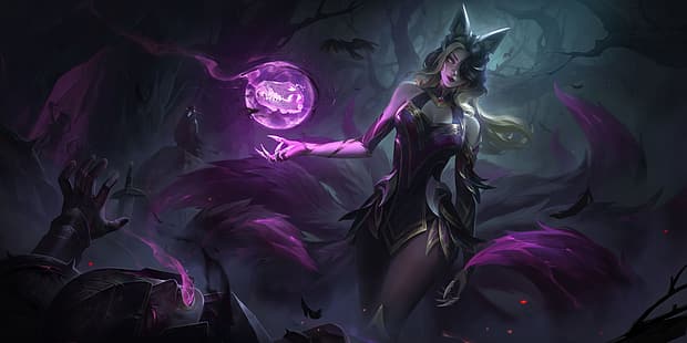 League of Legends, Ahri, Coven, Tapety HD HD wallpaper