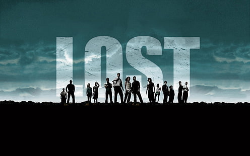 Lost series cover, lost, programa de televisión, series, Fondo de pantalla HD HD wallpaper