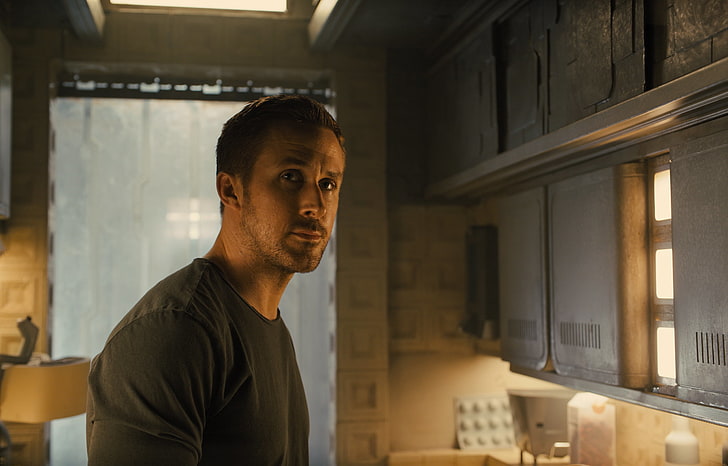 Blade Runner 2049, películas, hombres, actor, Ryan Gosling, Oficial K, Fondo de pantalla HD