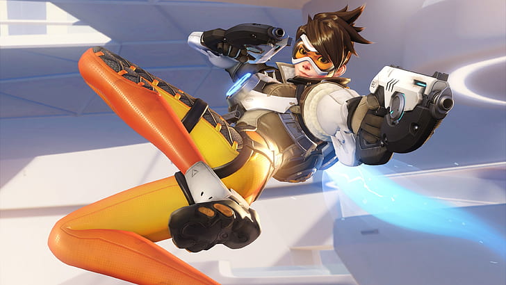 Overwatch, tracer, gra na PC, Overwatch, Tracer, PC, gra, Tapety HD