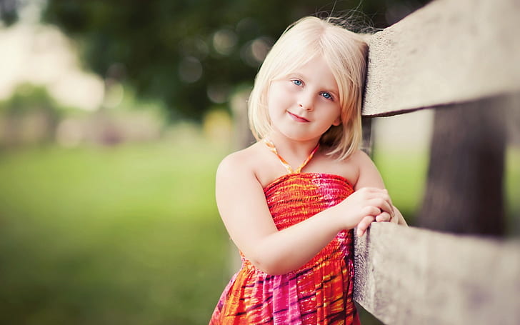 Lovely blonde little girl smile, Lovely, Blonde, Little, Girl, Smile, HD wallpaper