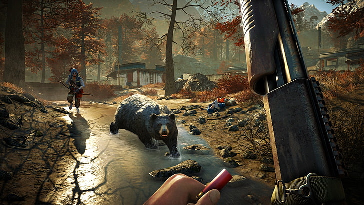 tangkapan layar aplikasi game, video game, Far Cry 4, Wallpaper HD