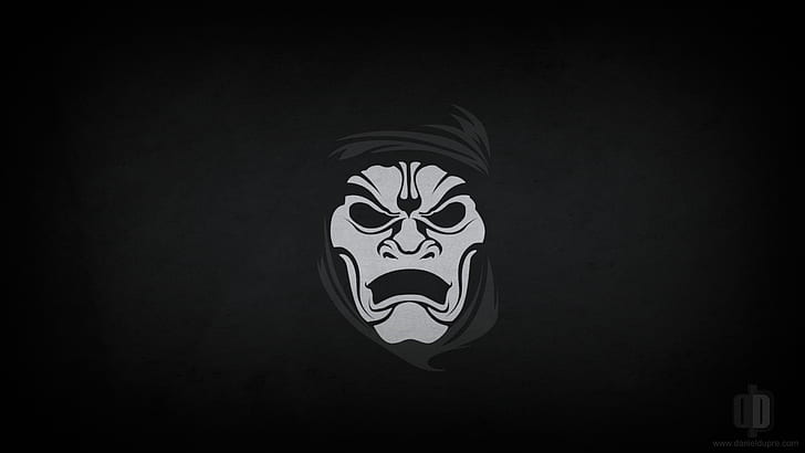 300 Immortal Black Face Mask HD, maschera persiana immortale, nero, film, viso, maschera, 300, immortale, Sfondo HD