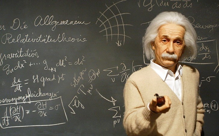 Albert Einstein, Albert Einstein, science, HD wallpaper