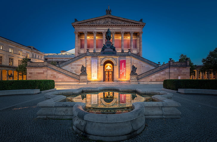 alte nationalgalerie, berlin, germany, museum, architecture, buildings, Others, HD wallpaper