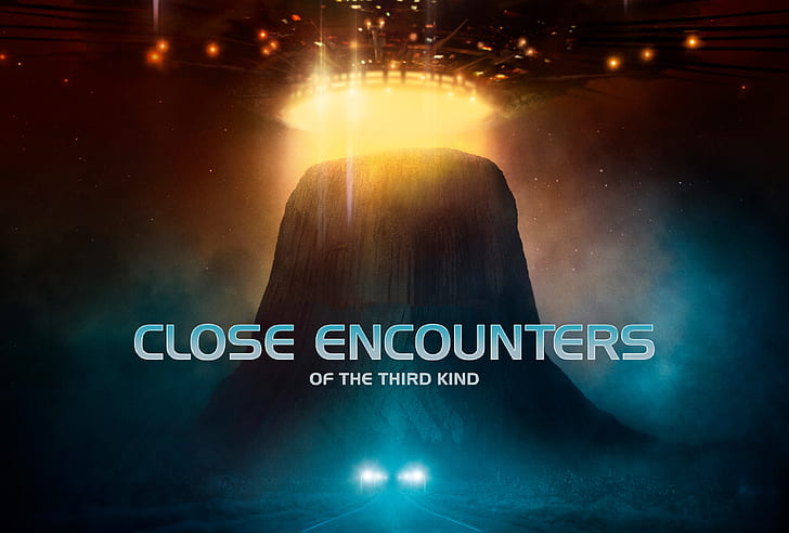4K, Close Encounters of the Third Kind, HD wallpaper