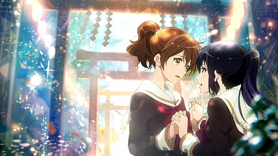 Anime, sonido!Euphonium, Kumiko Oumae, Reina Kousaka, Fondo de pantalla HD HD wallpaper