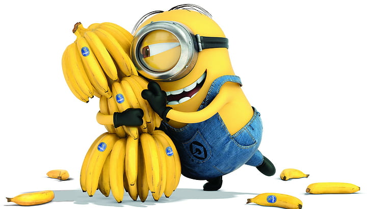películas minions bananas, Fondo de pantalla HD