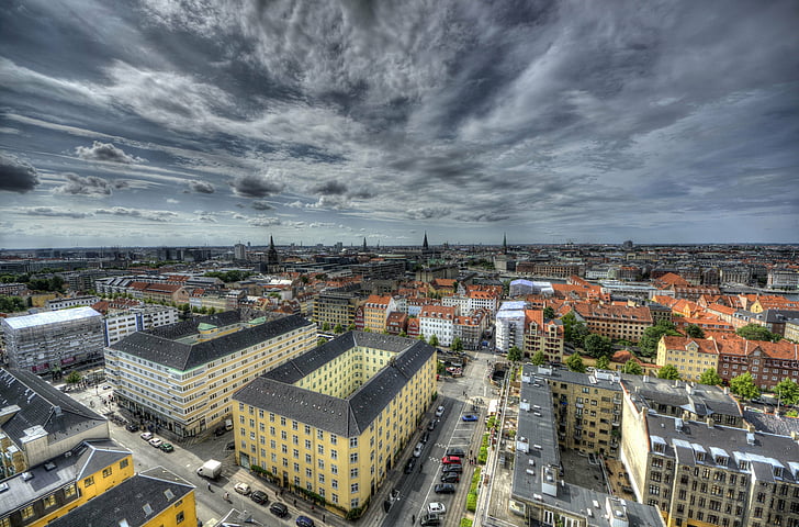 كوبنهاغن والدنمارك وكوبنهاغن، خلفية HD